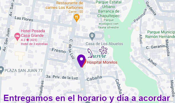 punto de afuera del hospital Morelos